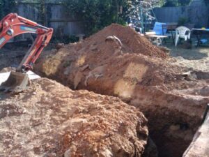 New pile of mud for the 3rd skip