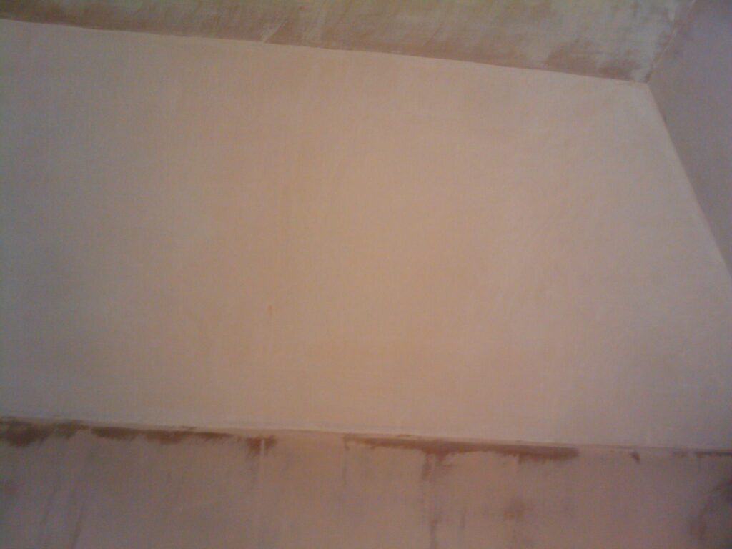 More plaster