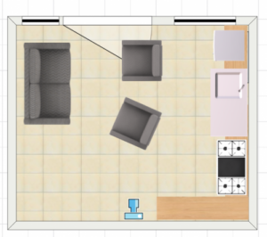 kitchen lounge design