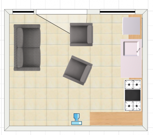 kitchen lounge design