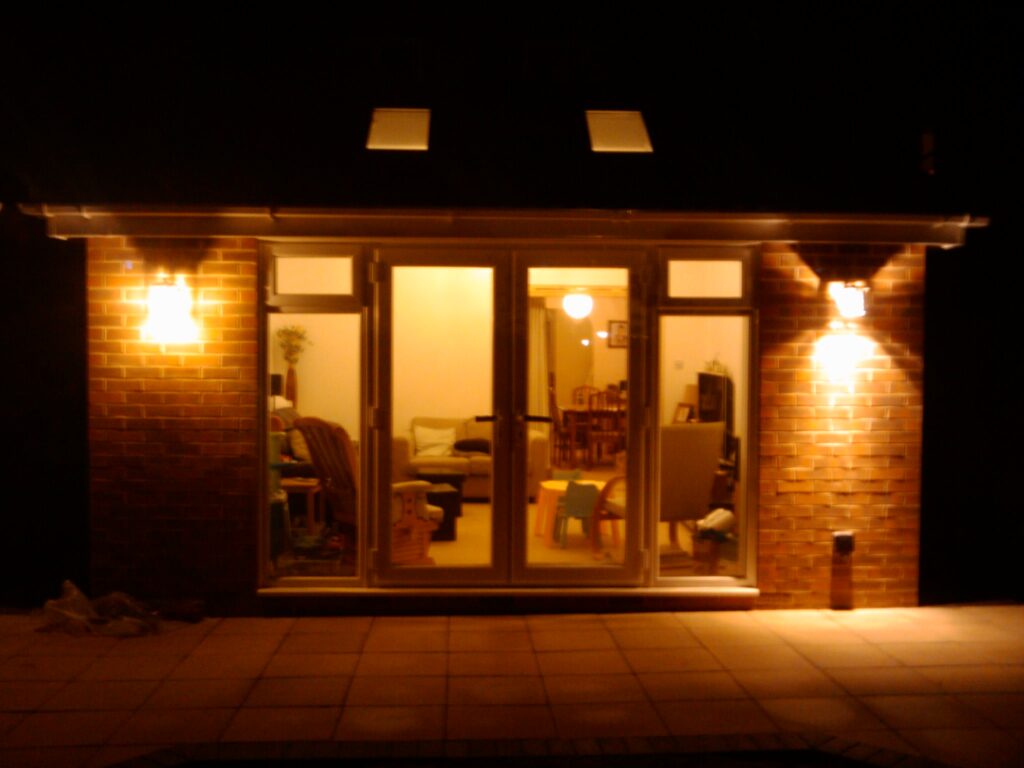 the new living room this evening