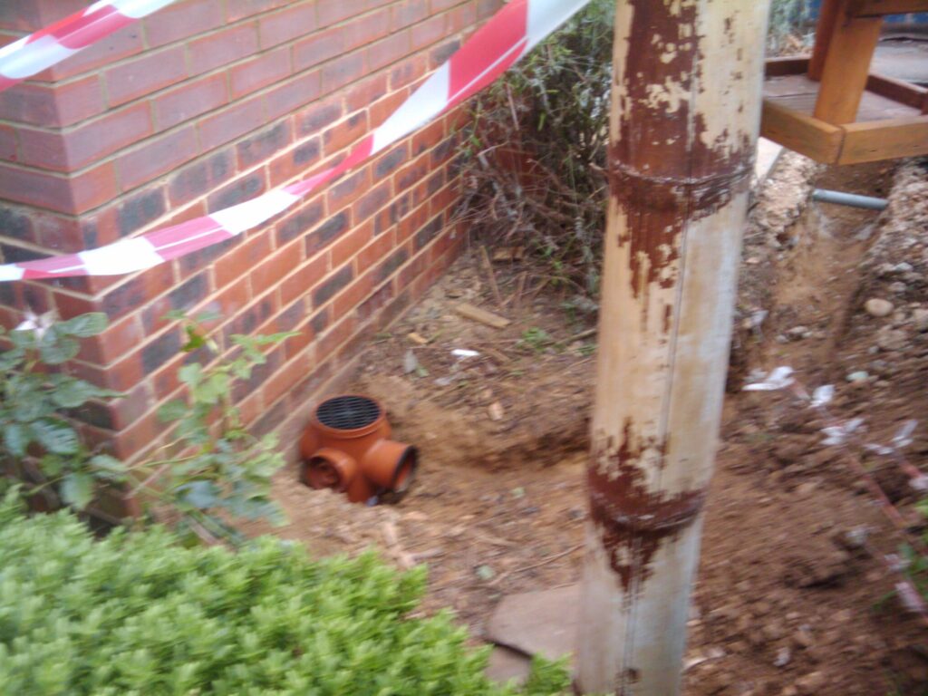 Where the waste will go after leaving the kitchen