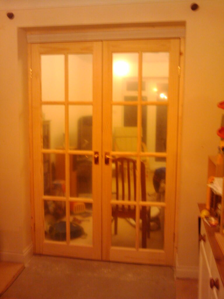 new living room door