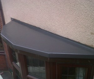 GRP fiberglass flat roofing