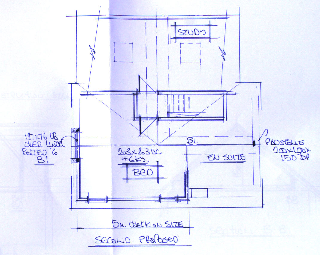 Loft plans with side dormer