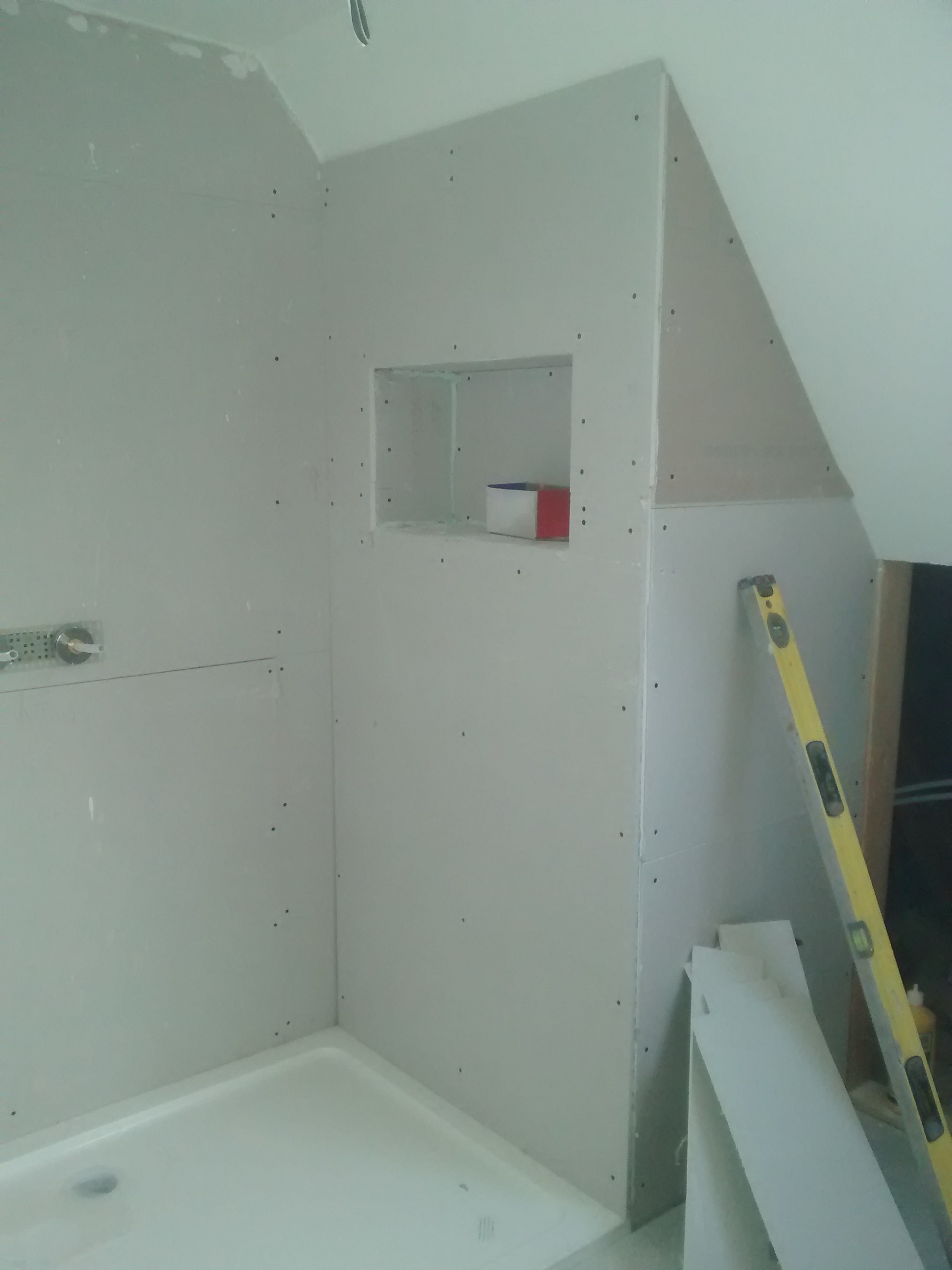 shower tiled