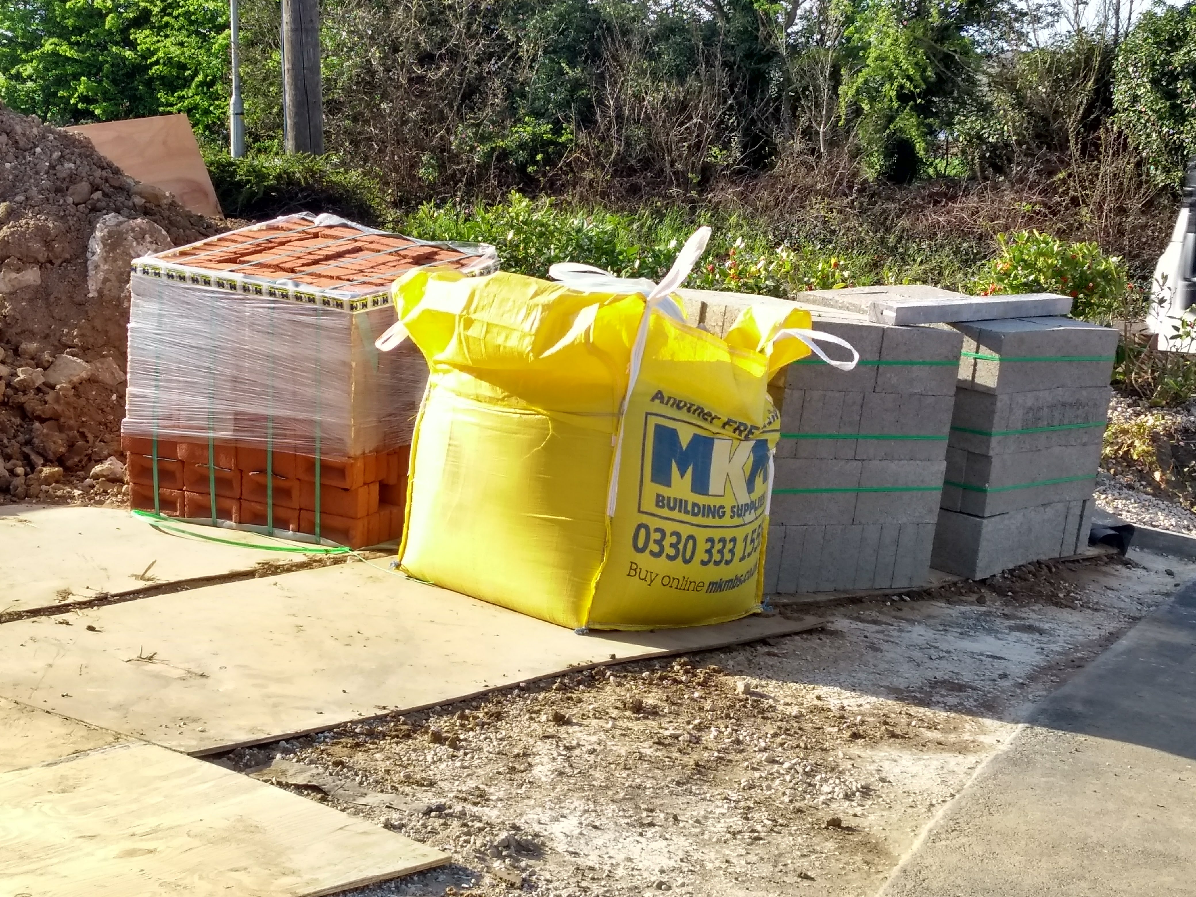 blocks and bricks arrive