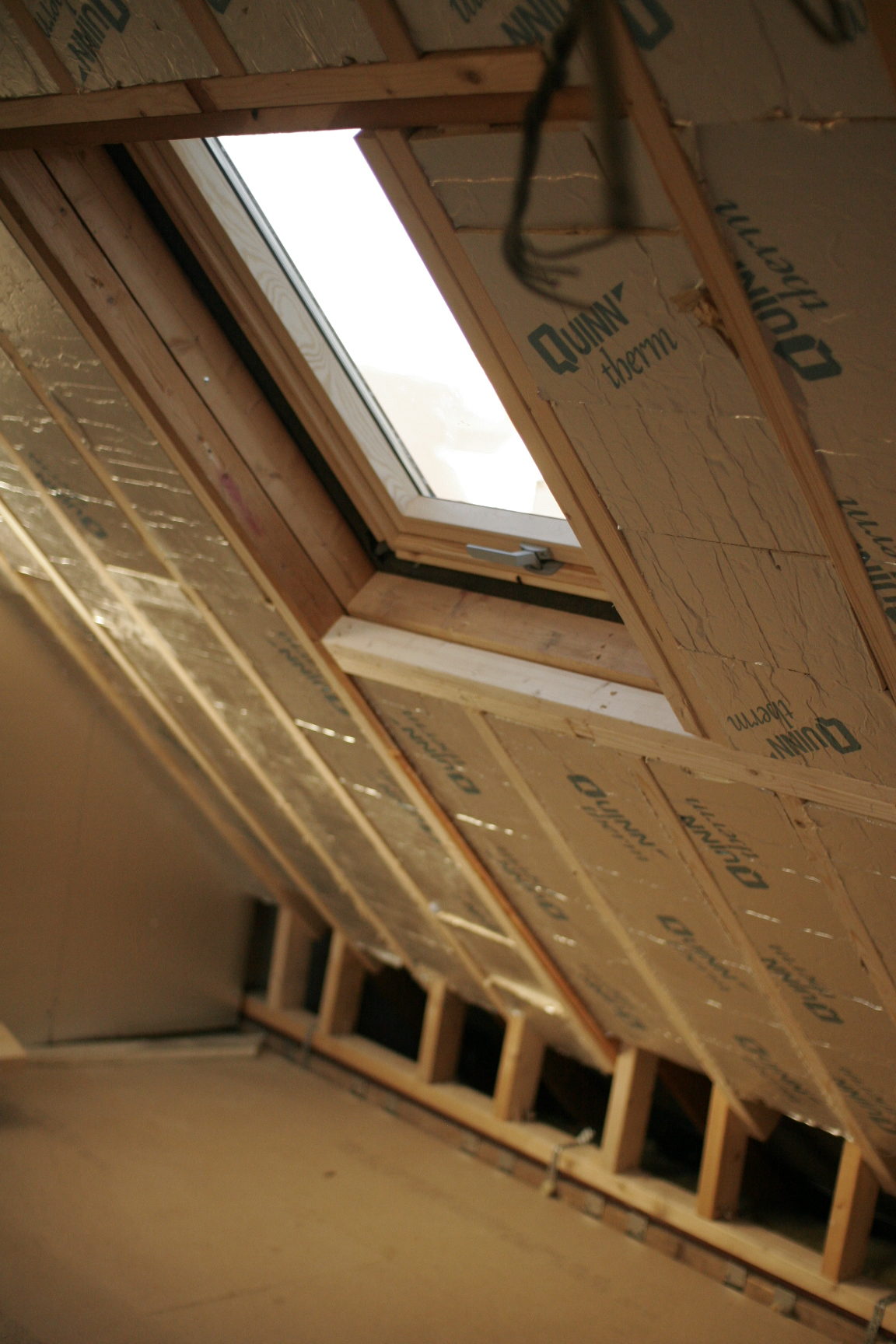 insulation and velux window
