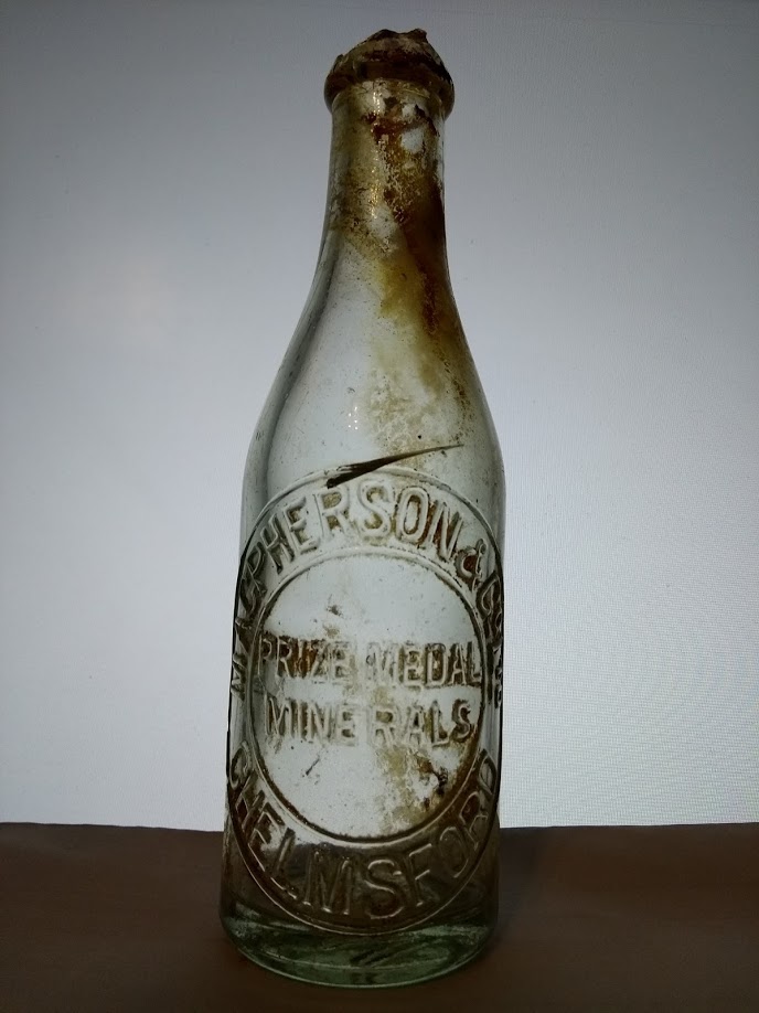 MacPherson and Co Ltd Chelmsford Mineral Drink